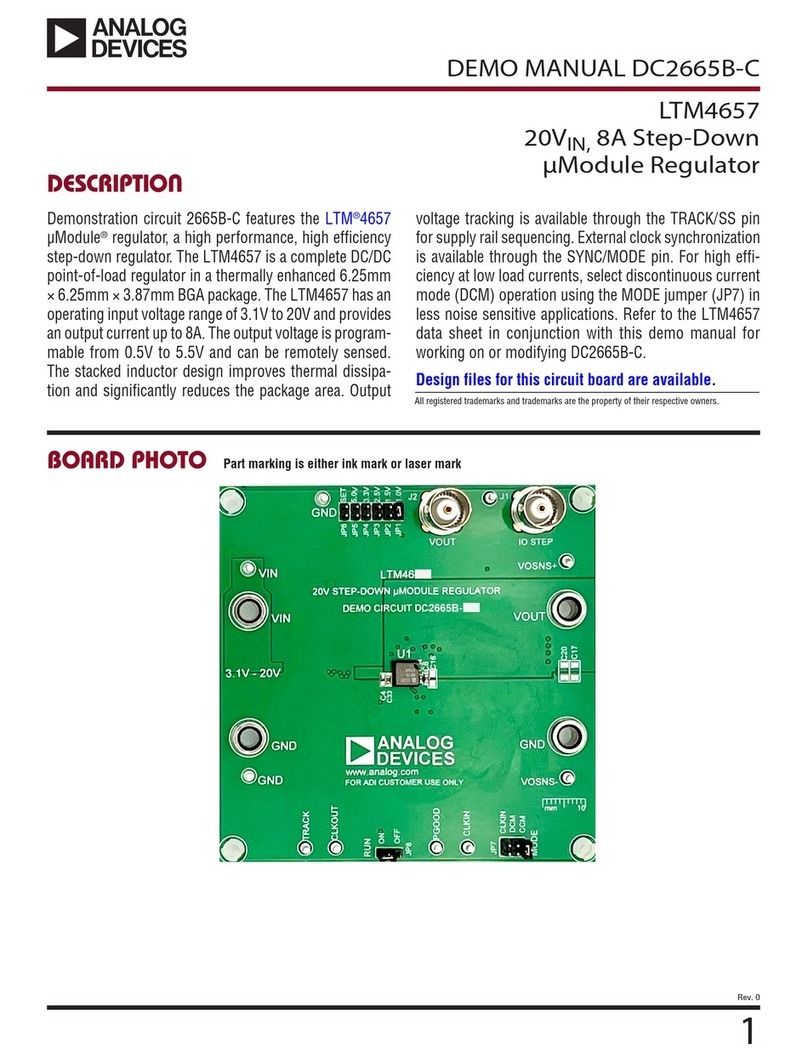 Analog Devices DC2665B-C Demo Manual