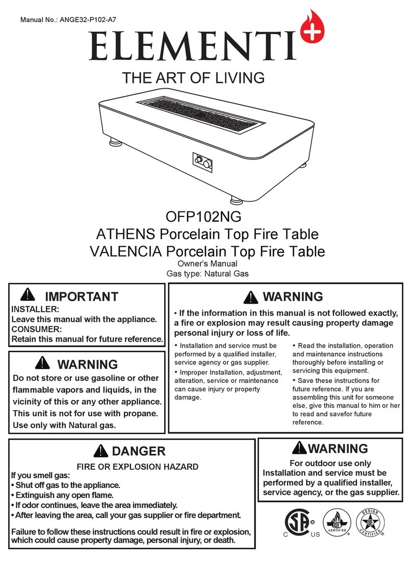 ELEMENTI ATHENS User manual