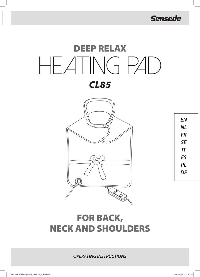 Sensede CL85 operating instructions