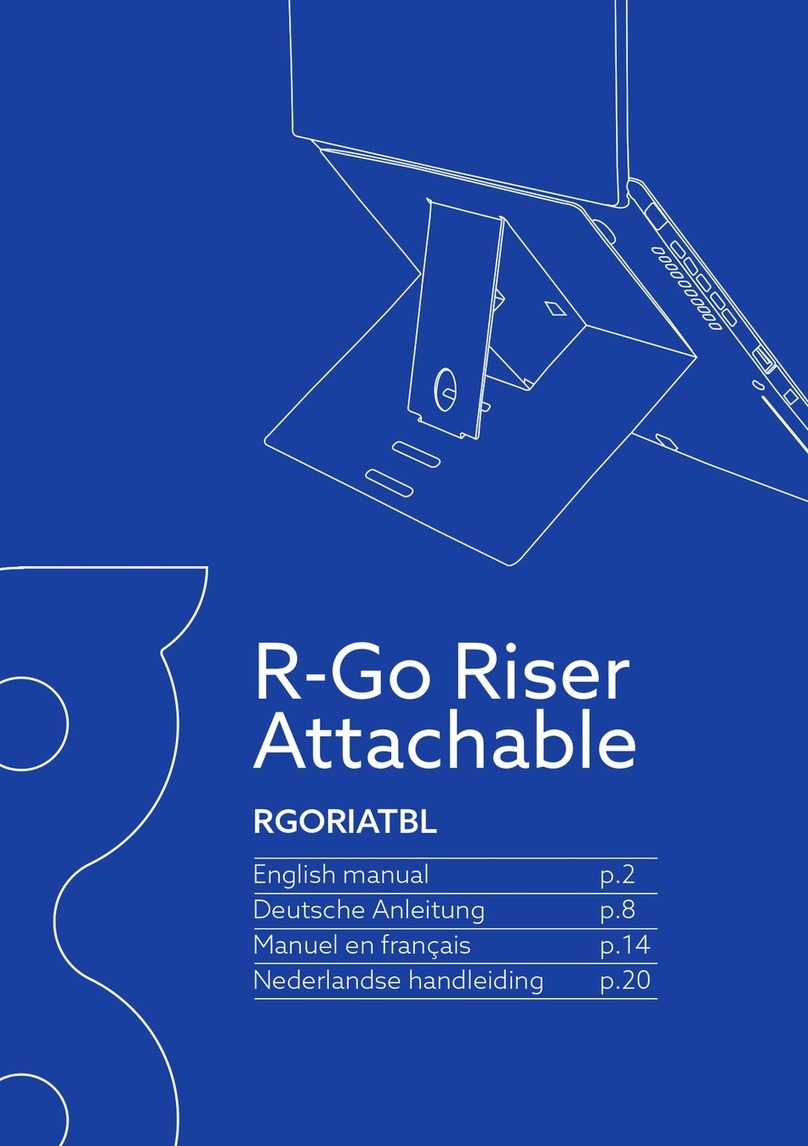 R-Go Riser Attachable User manual
