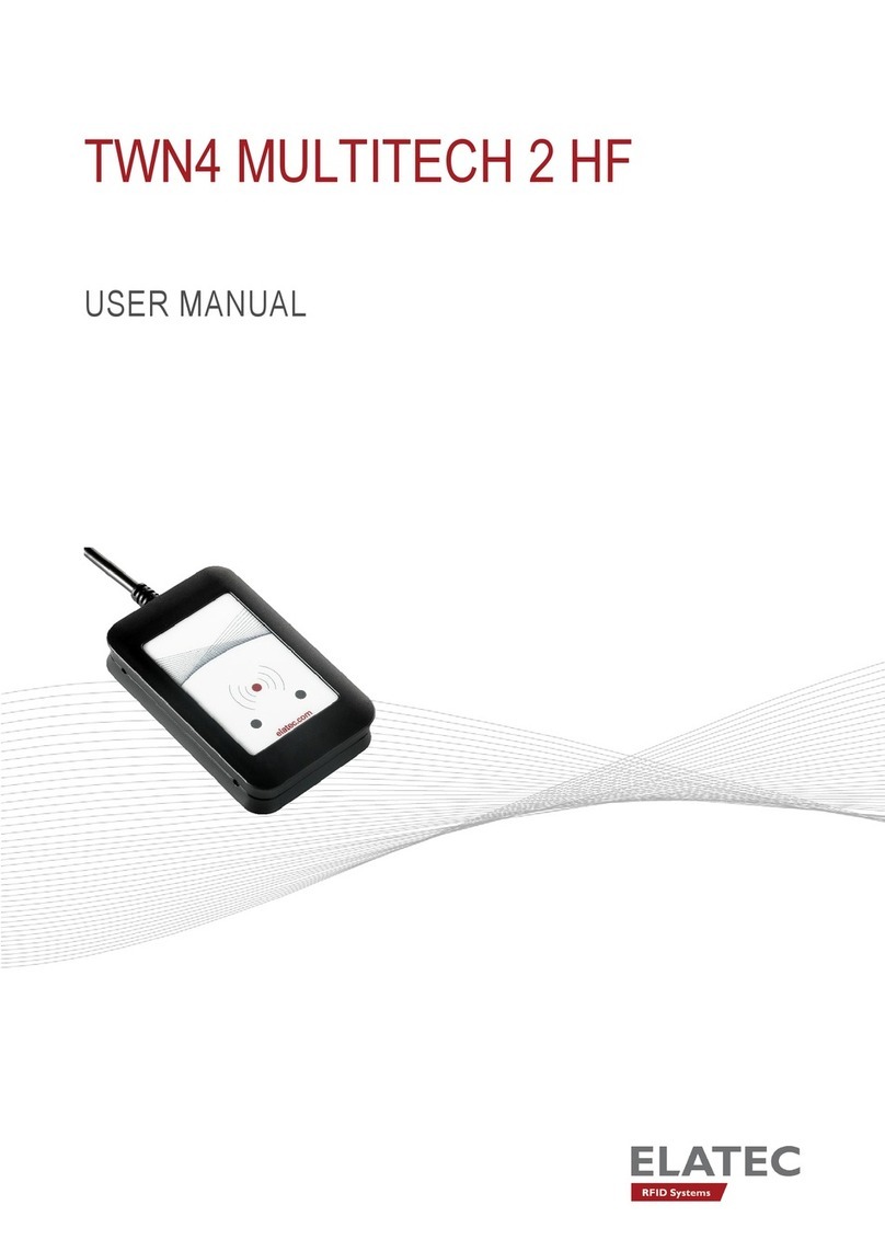Elatec TWN4 MultiTech 2 HF User manual Elatec TWN4 MultiTech 2 HF User manual
