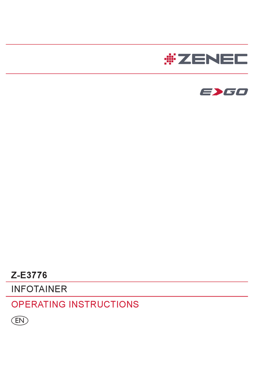 ZENEC Z-E3776 User manual ZENEC Z-E3776 User manual
