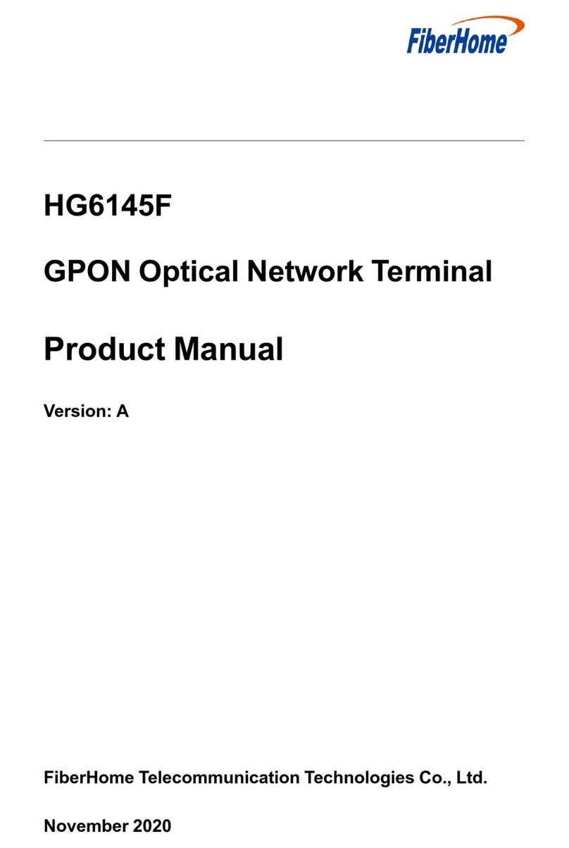 FiberHome HG6145F User manual