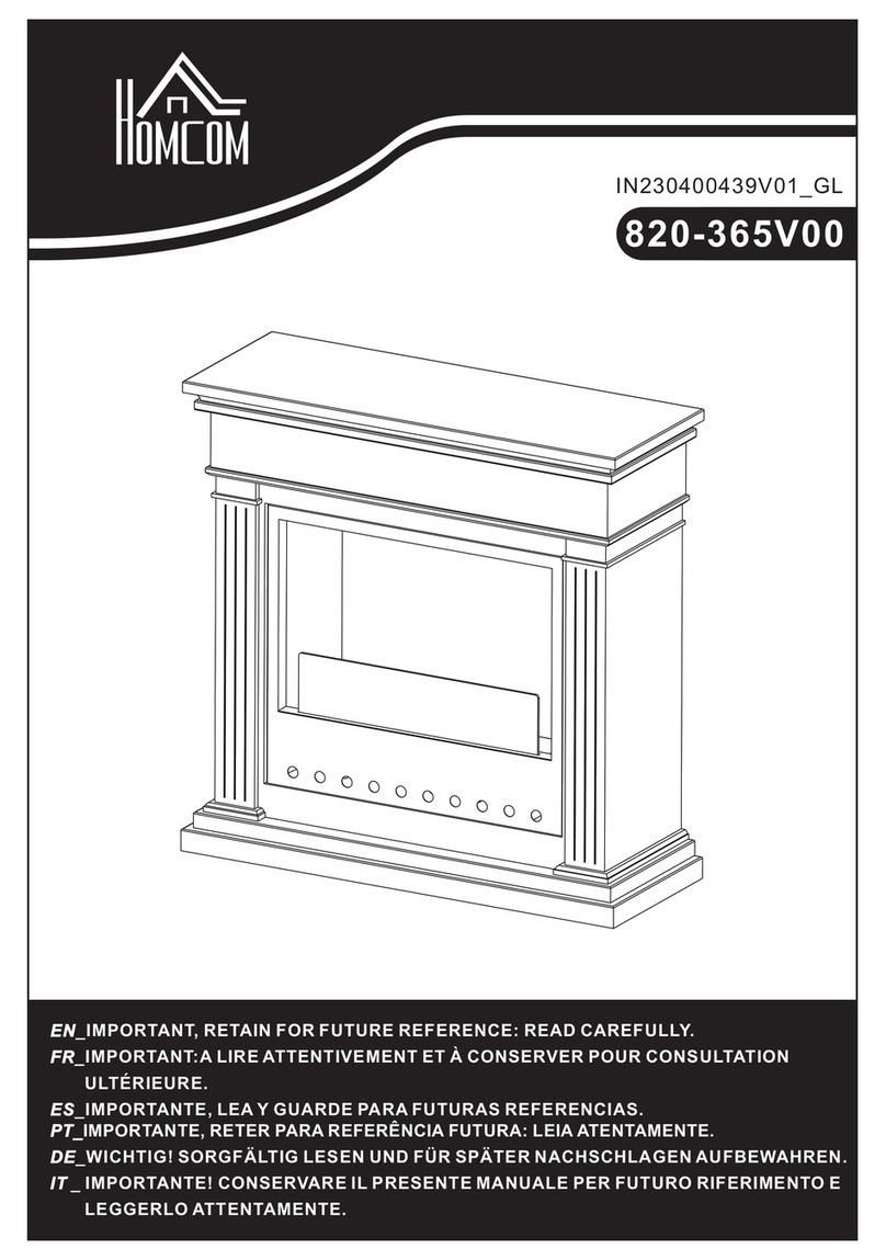 HOMCOM 820-365V00 User manual