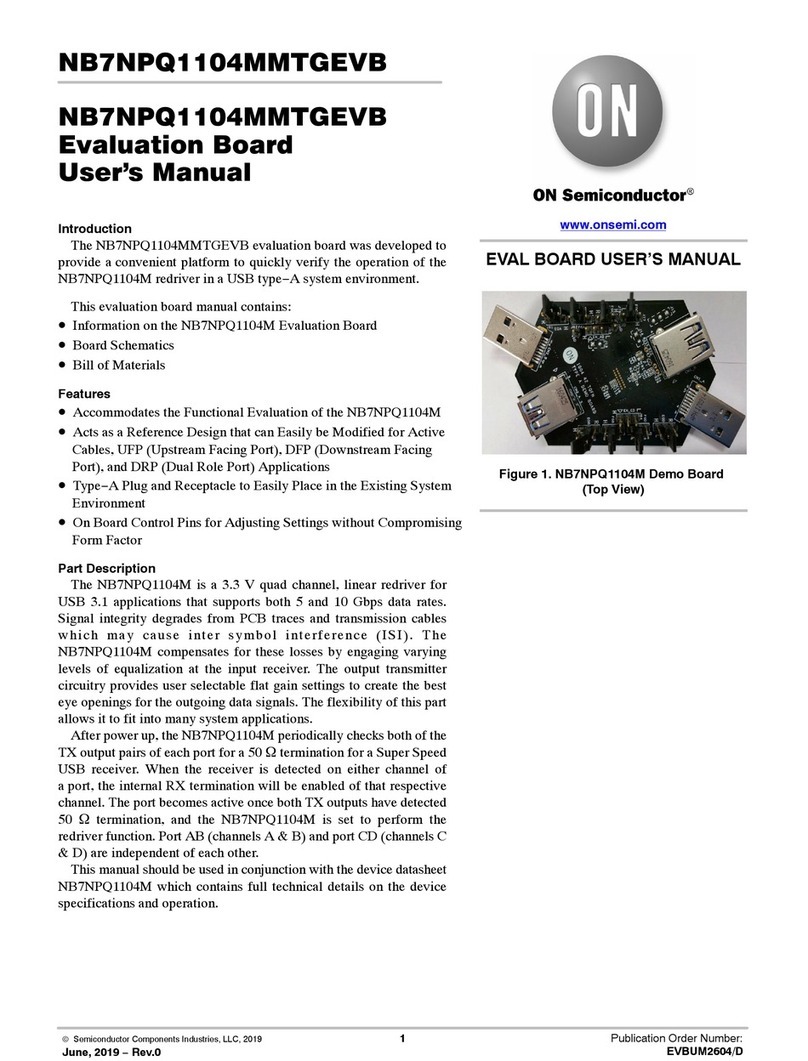 ON Semiconductor NB7NPQ1104MMTGEVB user manual