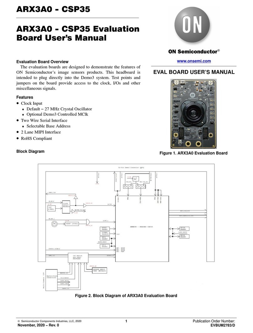 ON Semiconductor ARX3A0 User manual