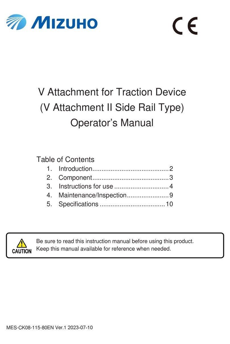 Mizuho V Attachment User manual