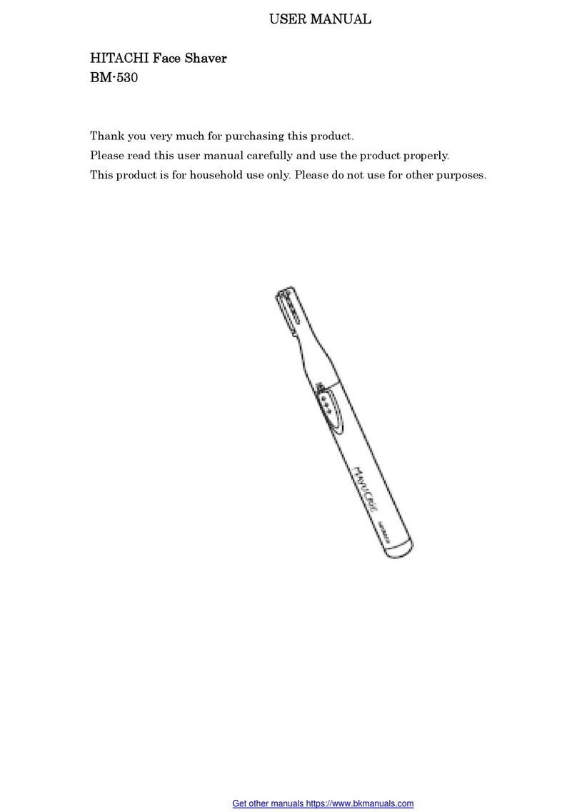 Hitachi BM-530 user manual
