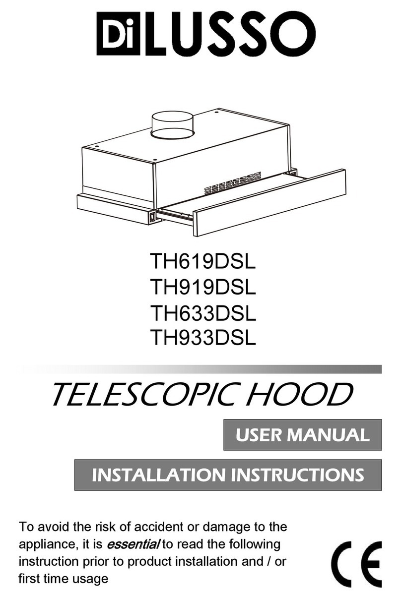 diLUSSO TH919DSL User manual and installation instructions