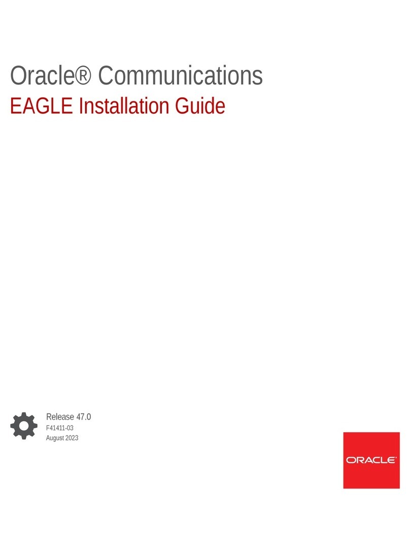 Oracle EAGLE User manual