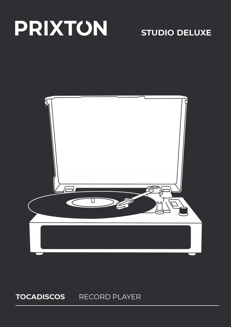 PRIXTON STUDIO DELUXE manual