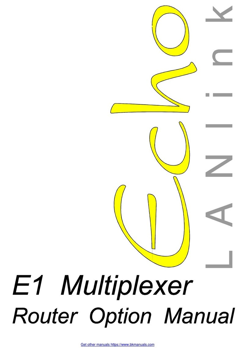 Eloquence Echo LANlink E1 manual