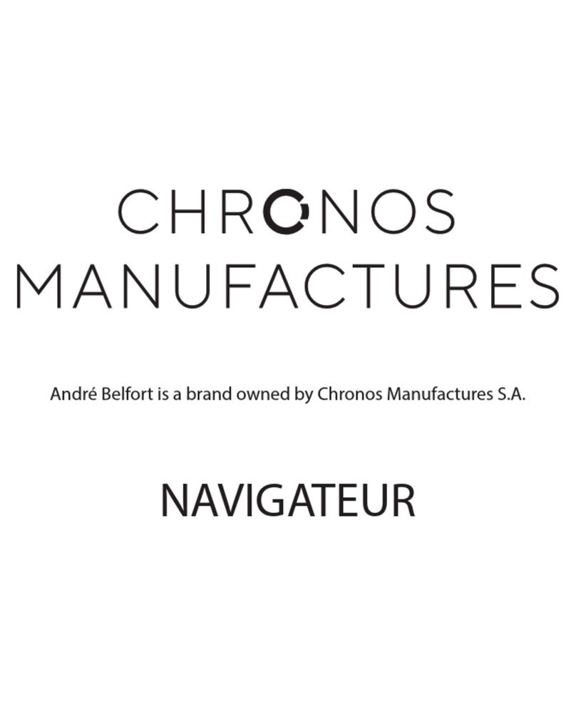 Chronos Manufactures NAVIGATEUR manual