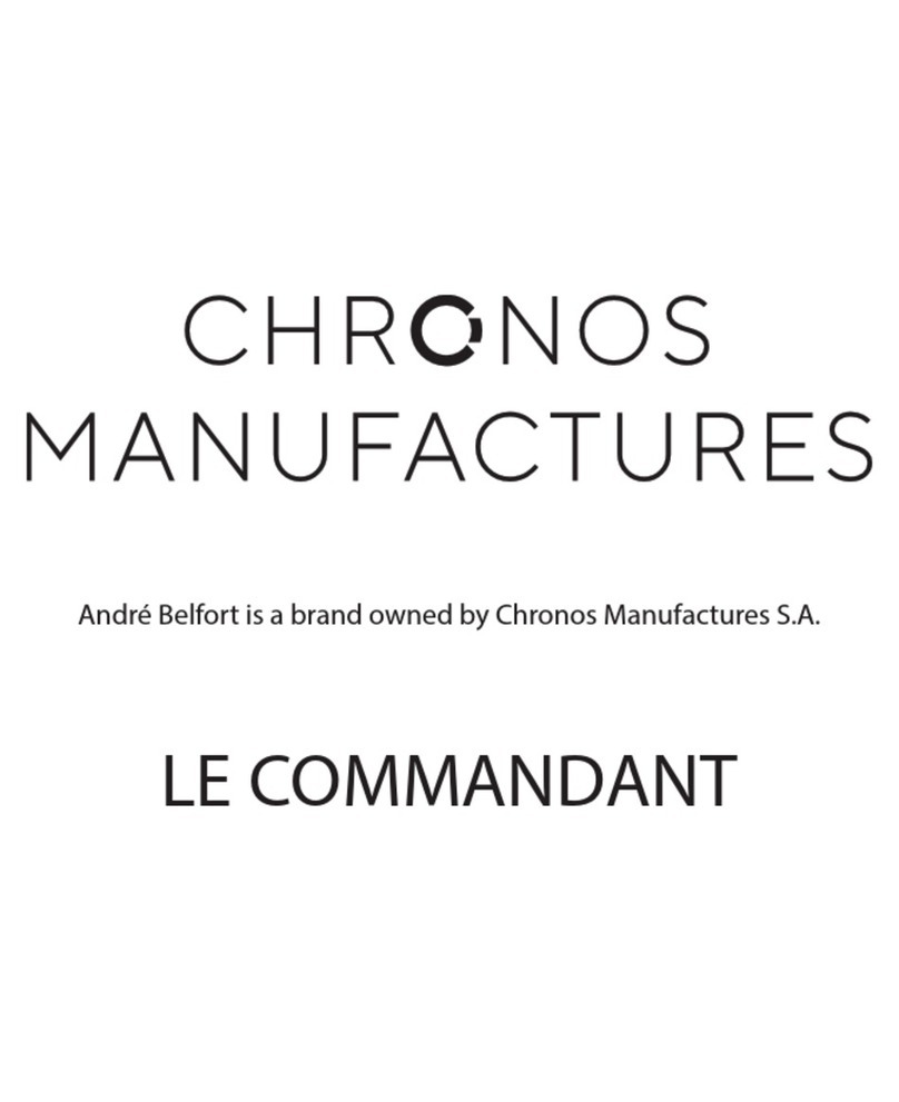 Chronos Manufactures LE COMMANDANT manual