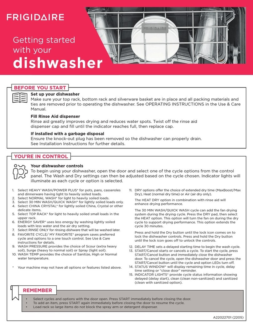 Frigidaire FDPC4314AW User manual