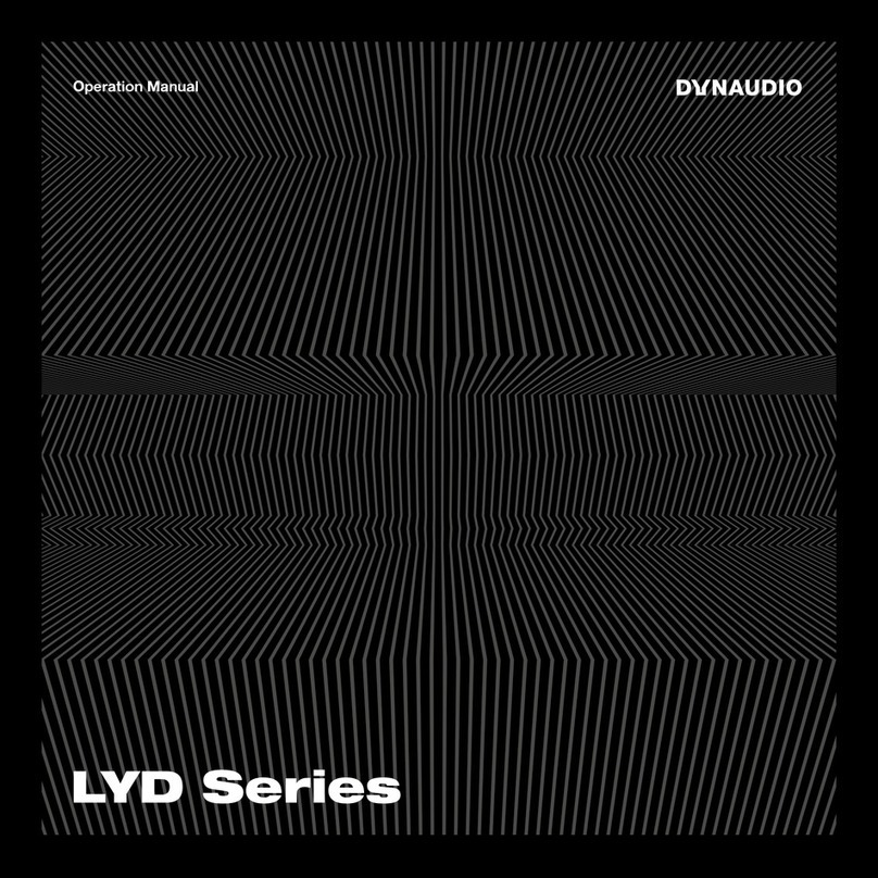 Dynaudio LYD-48 L User manual