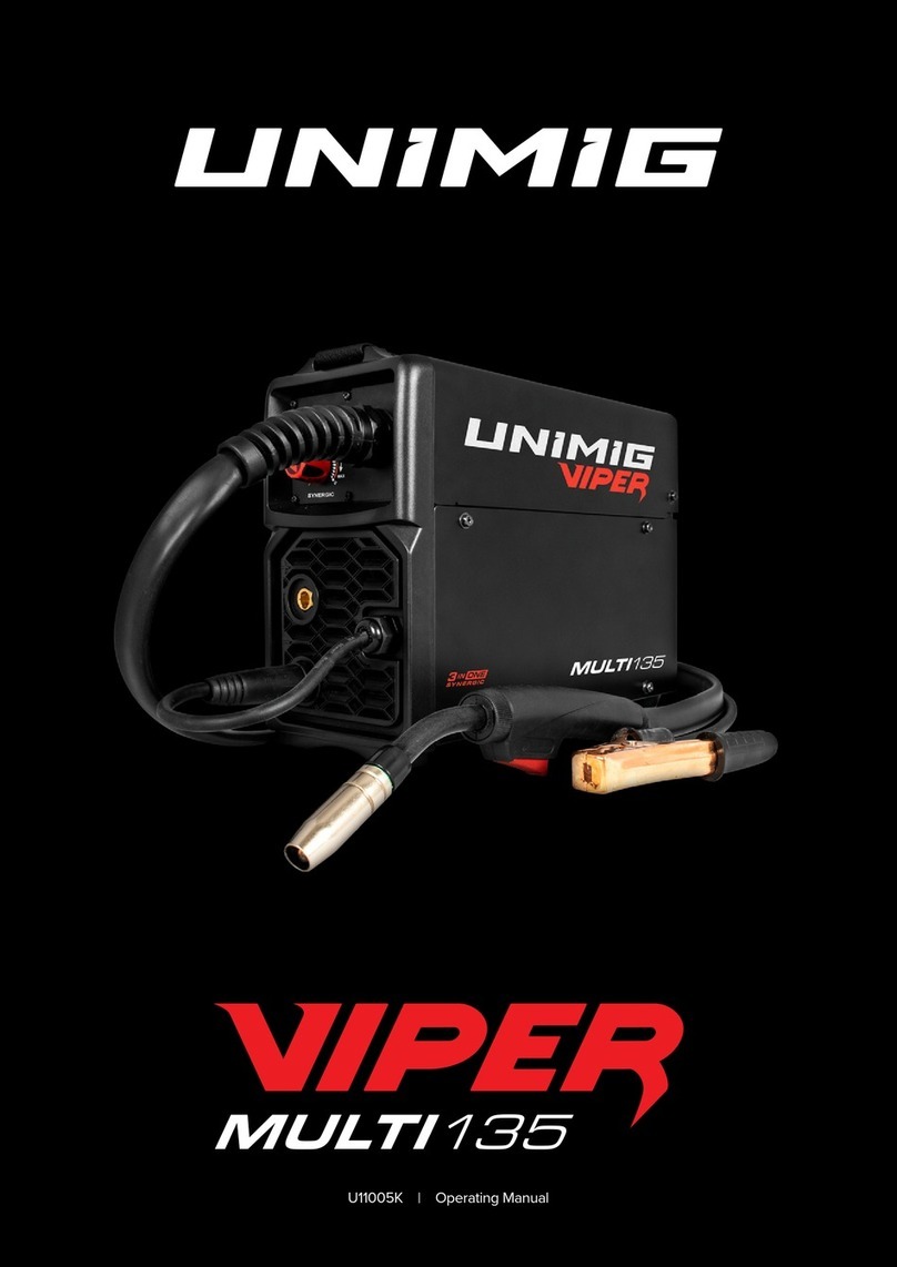 Uni-Mig VIPER MULTI 135 User manual