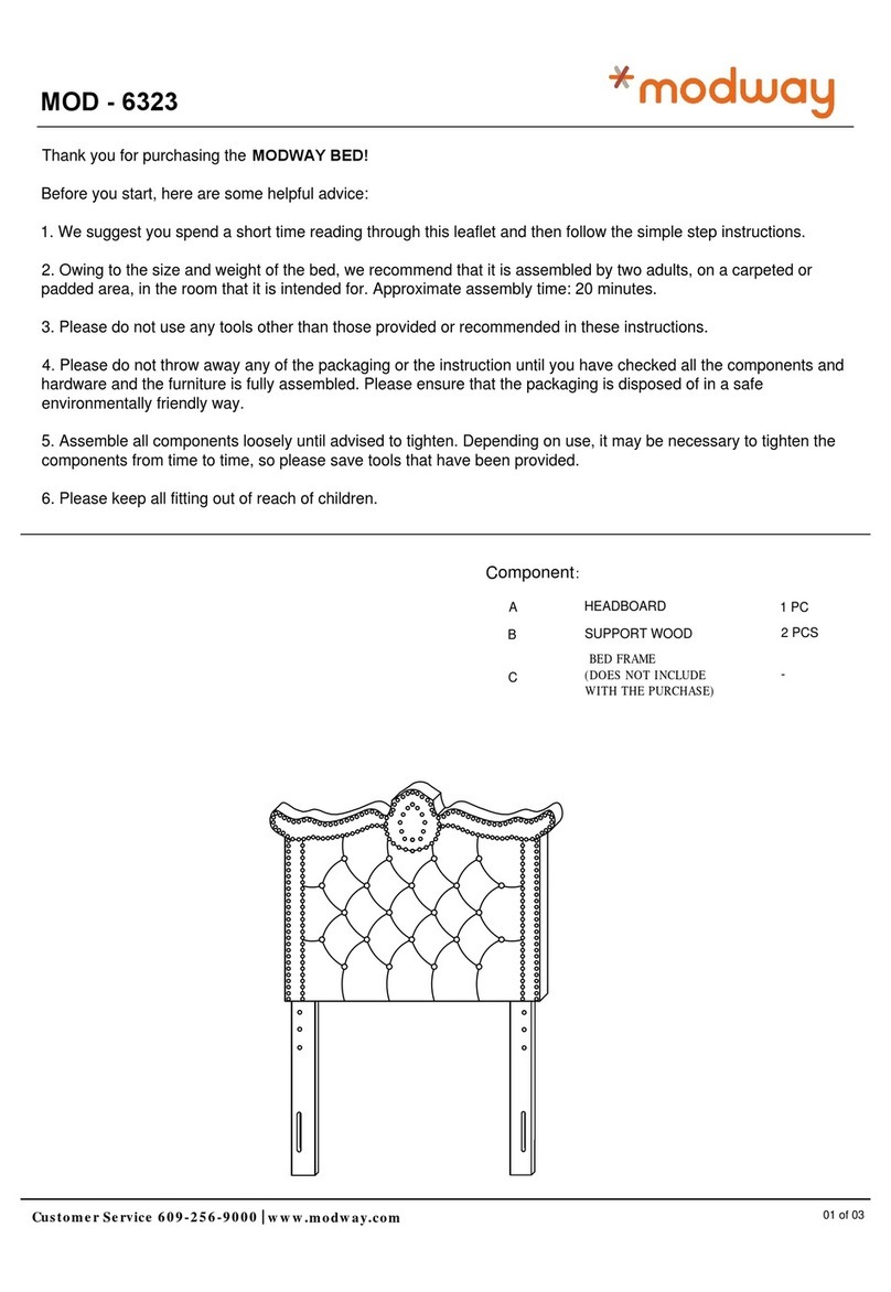 modway MOD-6323 User manual