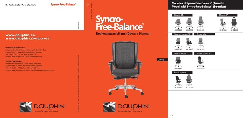 Dauphin Syncro-Free-Balance SH 35195 User manual