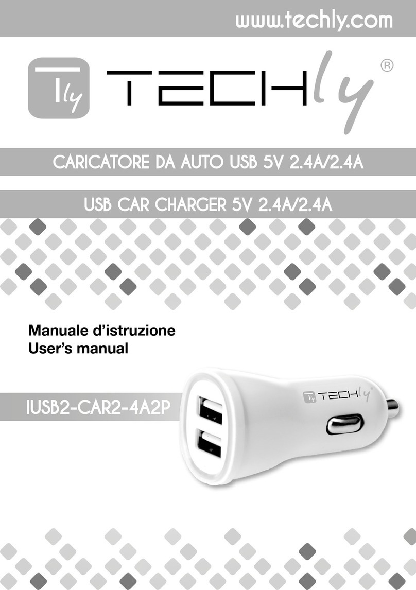 Techly IUSB2-CAR2-4A2P User manual