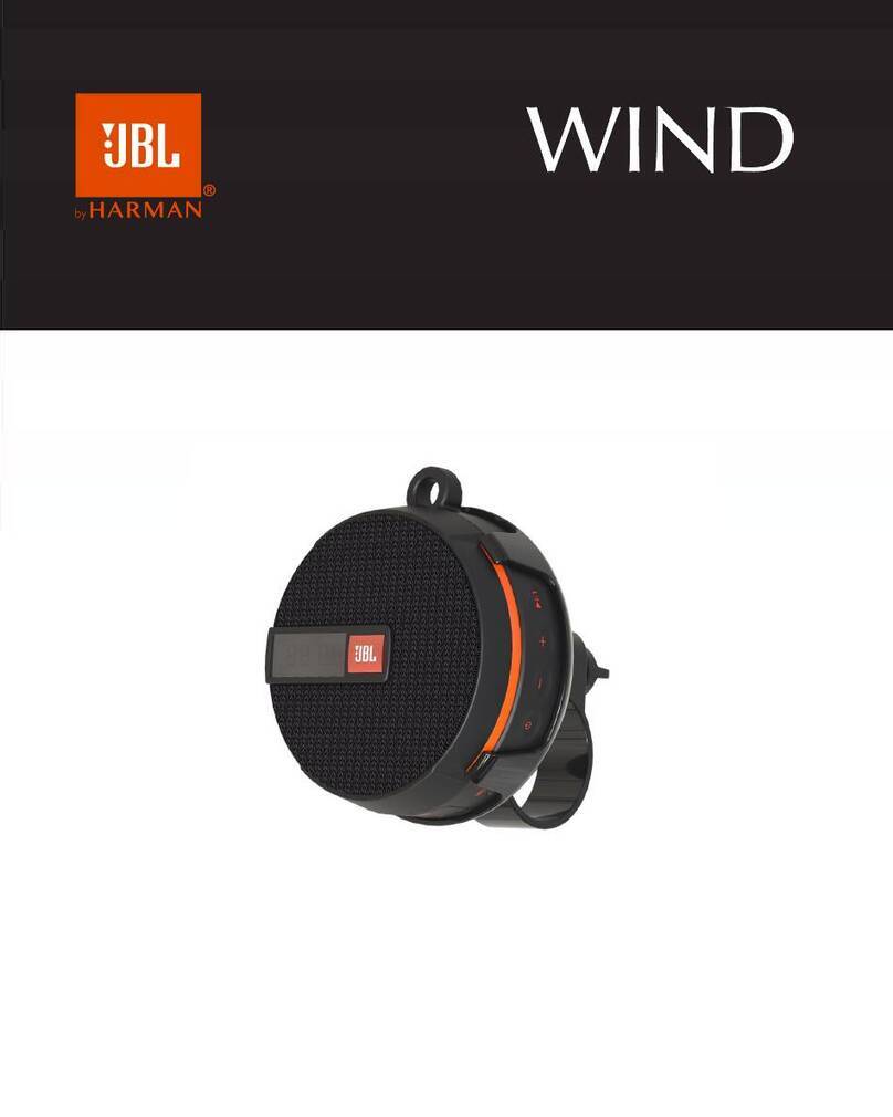 Harman JBL Wind 2 User manual
