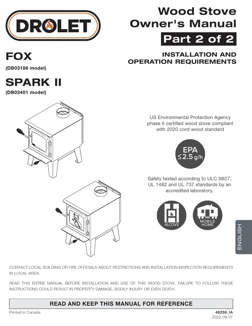 Drolet Fox User manual Drolet Fox User manual