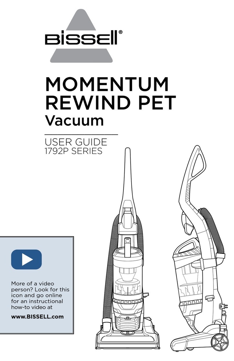 Bissell MOMENTUM 1792P Series user guide