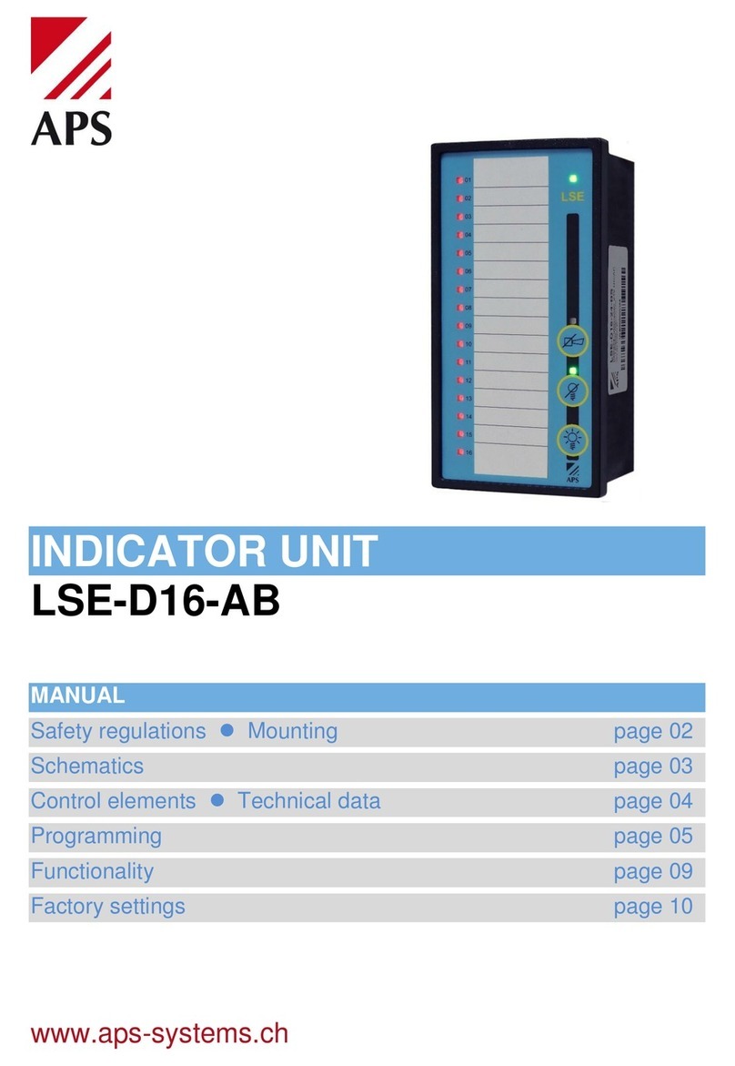 APS LSE-D16-AB manual