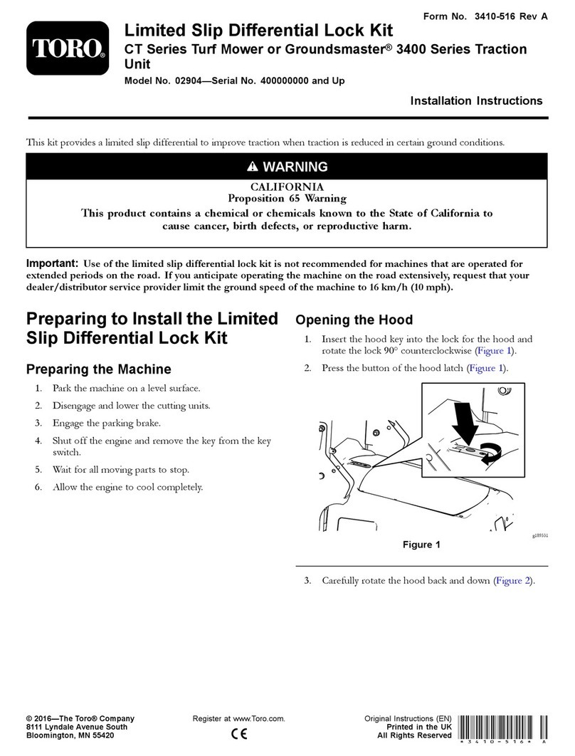 Toro 02904 installation instructions