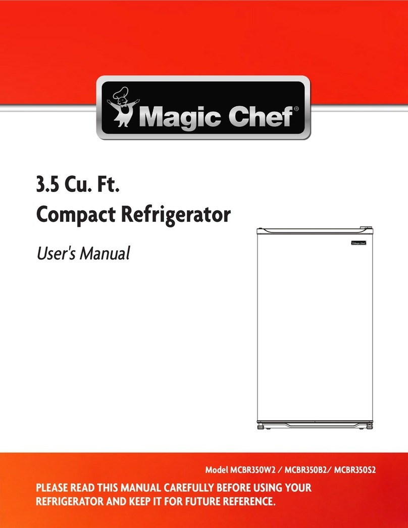 Magic Chef MCBR350B2 User manual