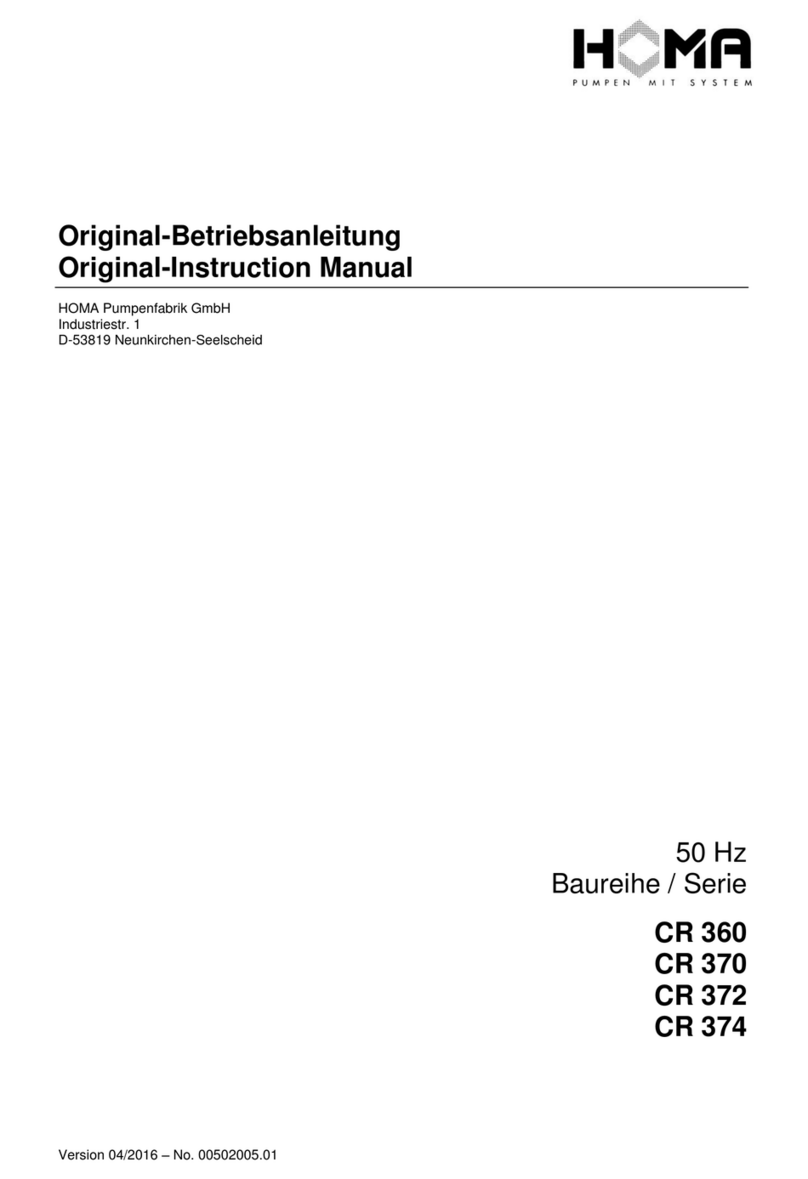 Homa CR 360 Series User manual