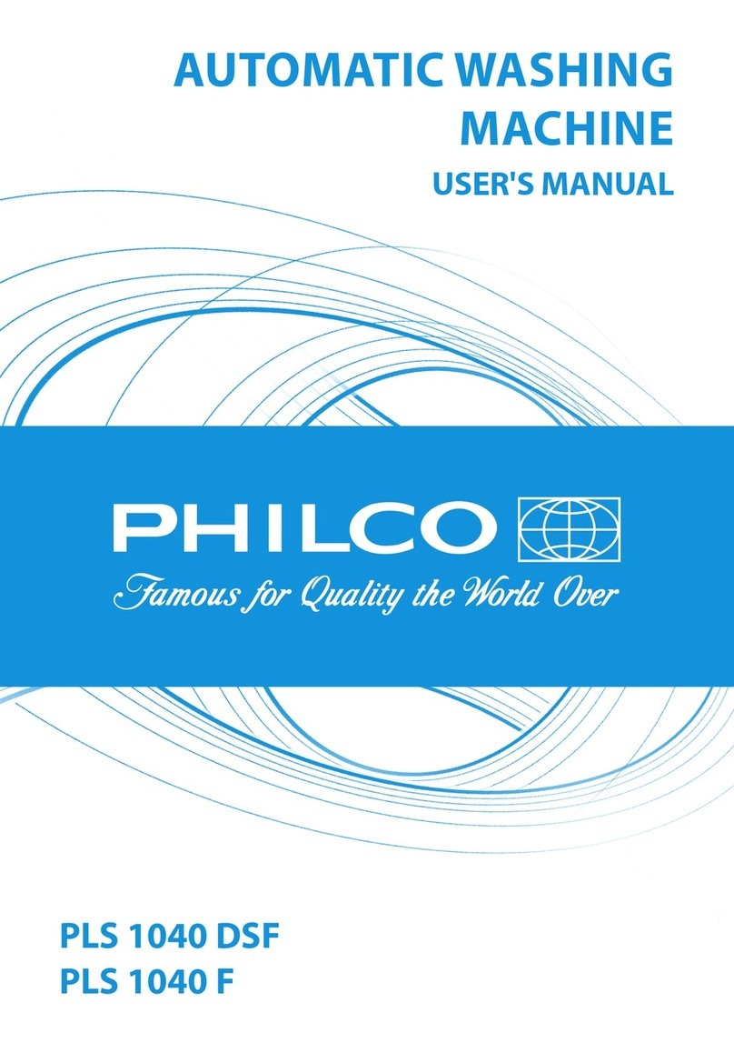 Philco PLS 1040 DSF User manual