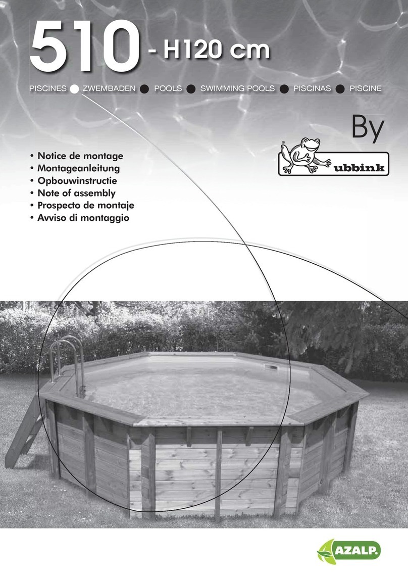 azalp ubbink 510-H120 cm Note of assembly