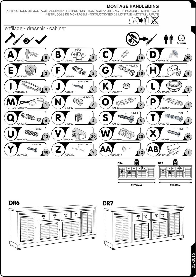 winkel DR6 Assembly instruction