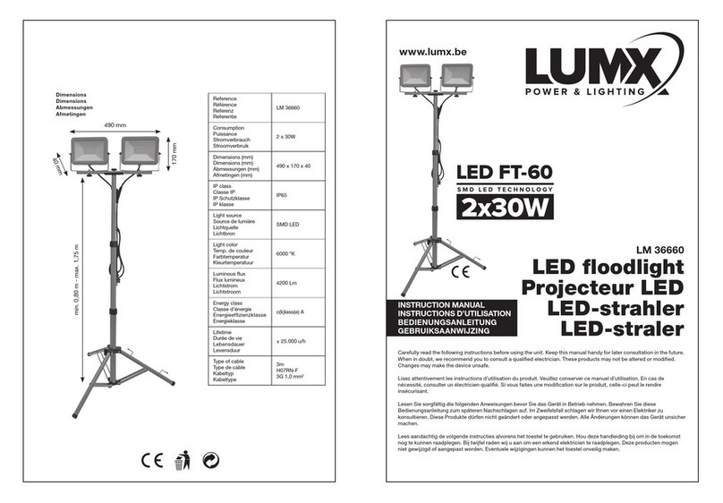 LumX LM 36660 instruction manual