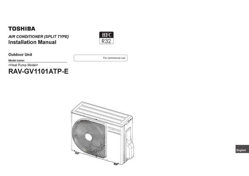 Toshiba RAV-GV1101ATP-E User manual
