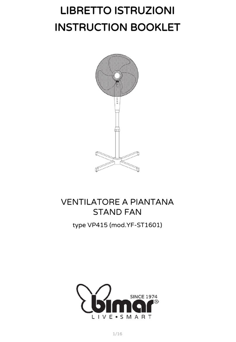 Bimar YF-ST1601 Instruction booklet Bimar YF-ST1601 Instruction booklet