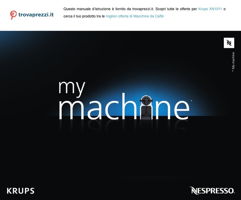 Krups Nespresso XN1011 instructions