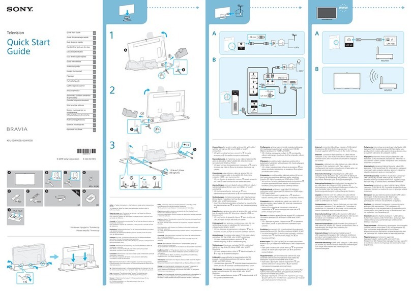Sony Bravia KDL-65W955B User manual