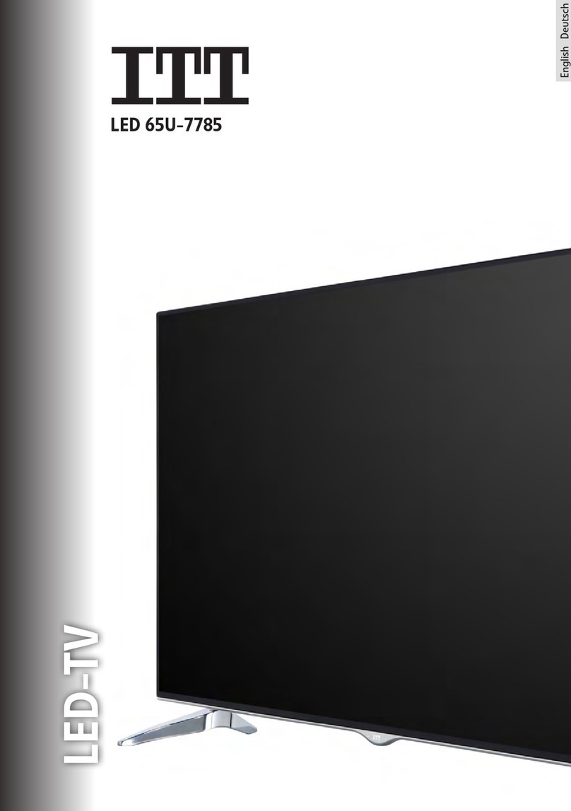 ITT LED 65U-7785 manual