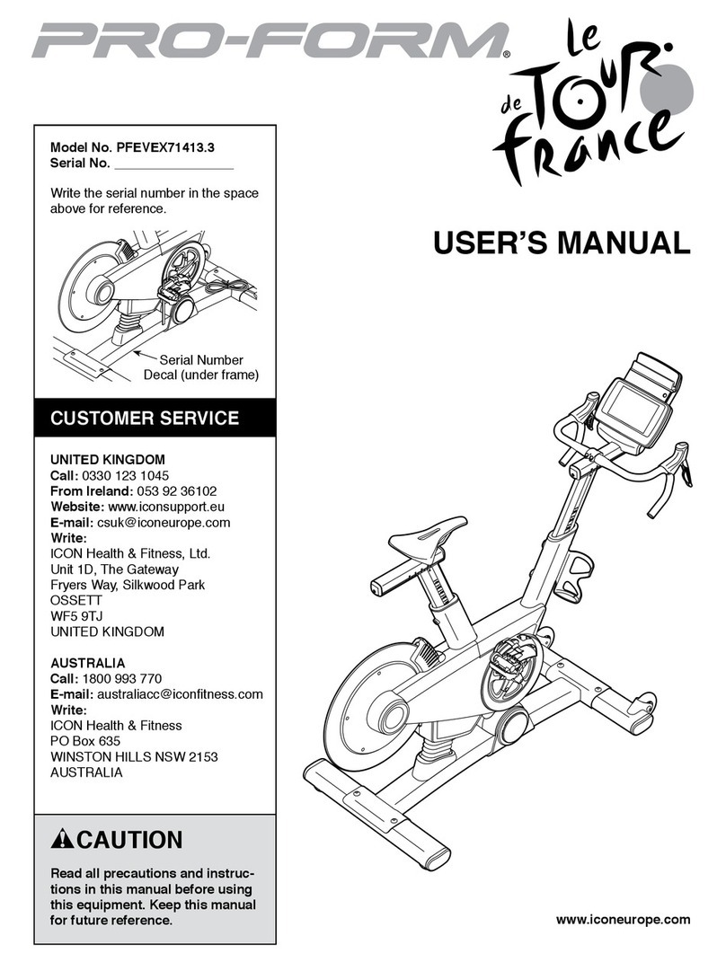Pro-Form PFEVEX71413.3 user manual