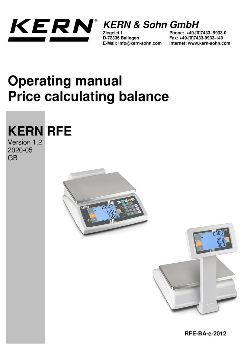 KERN RFE User manual