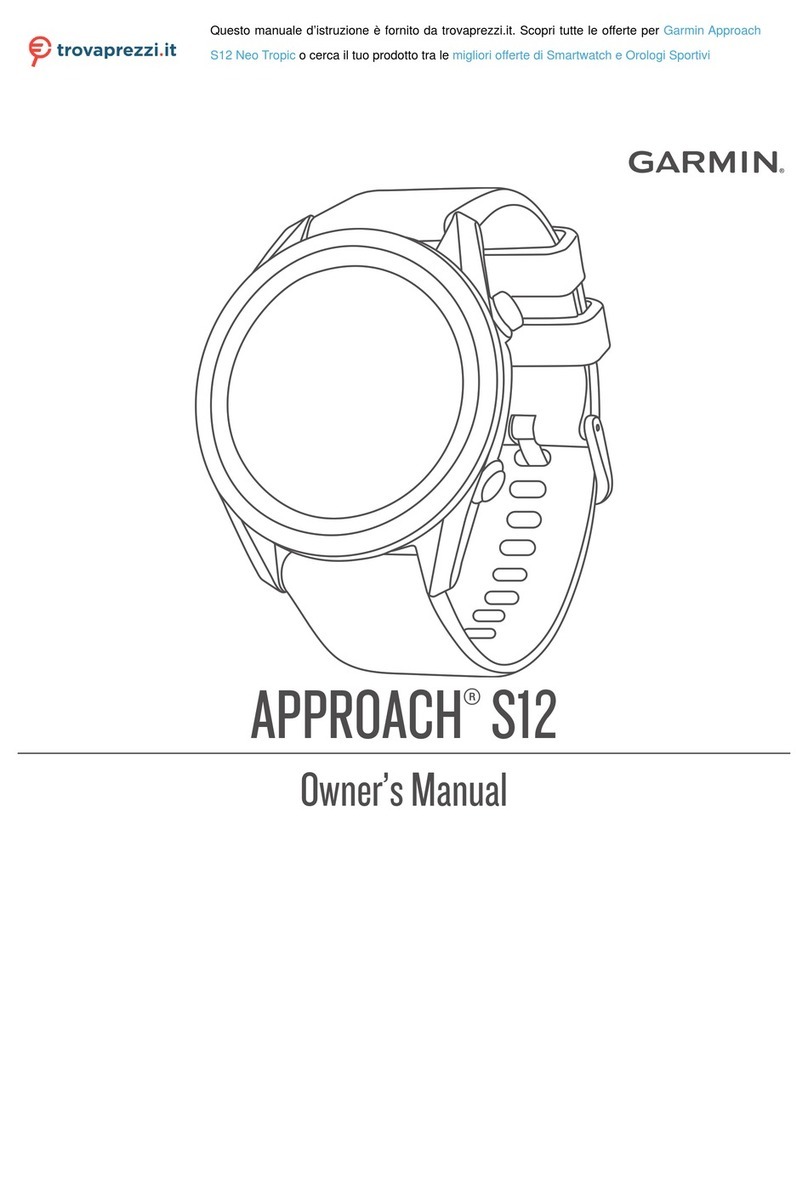 Garmin Approach S12 Neo Tropic owner's manual