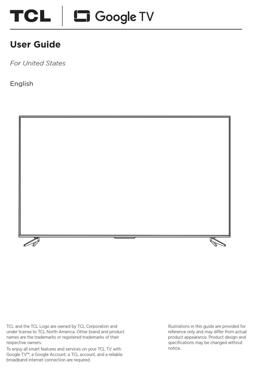 TCL 32S370G User manual