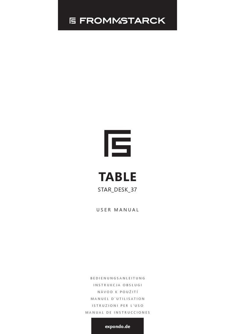 Fromm&Starck STAR-DESK-37 User manual Fromm&Starck STAR-DESK-37 User manual