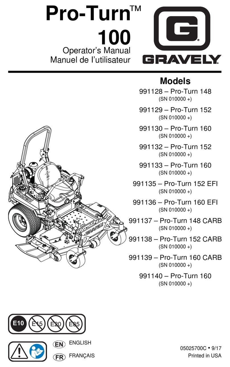 Gravely Pro-Turn 148 User manual