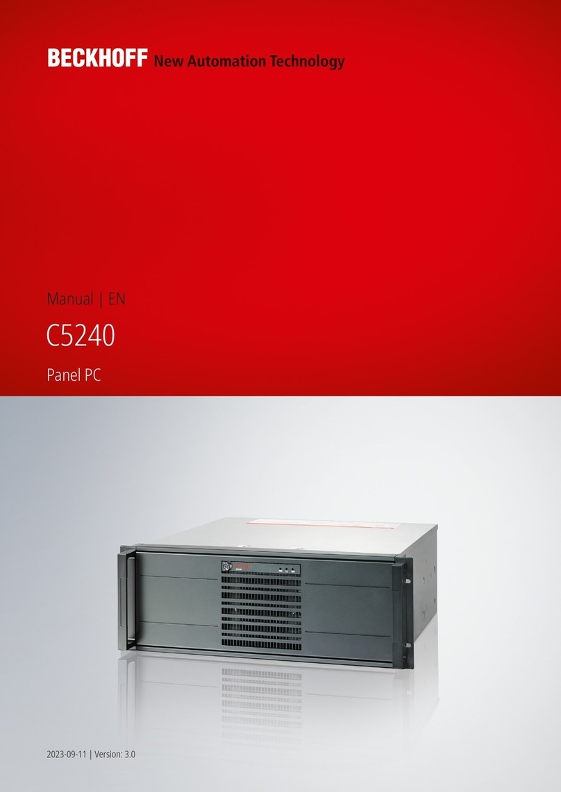 Beckhoff C5240 manual