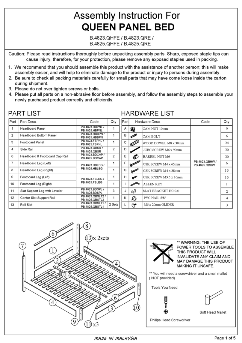 Elements International B.4823.QHFE Assembly instruction