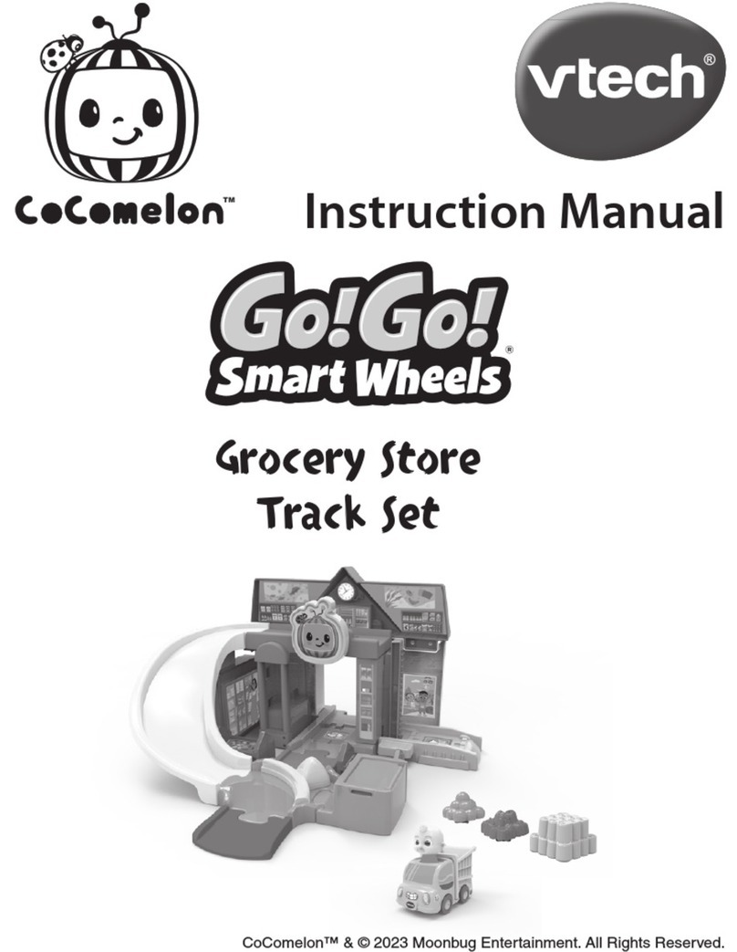 V-tech CoComelon Go!Go! SmartWheels Grocery Store Track... User manual