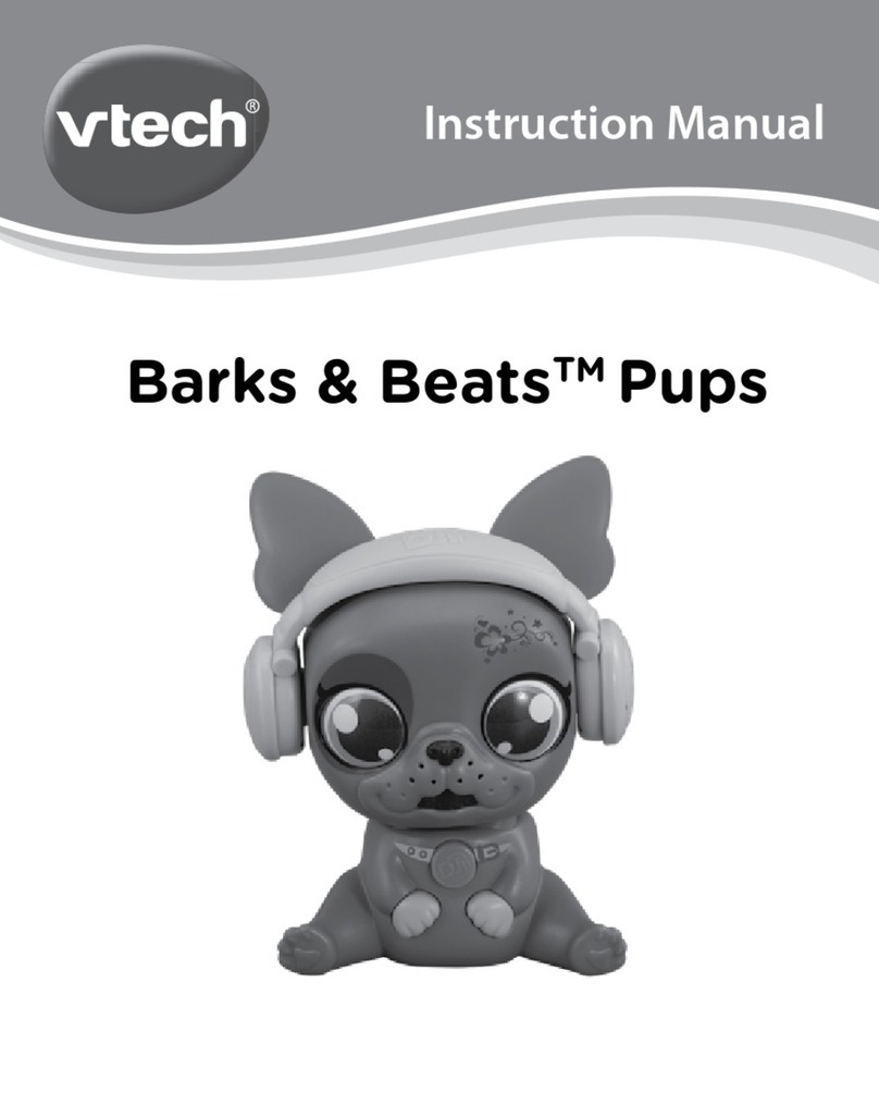V-tech Barks & Beats Pups User manual